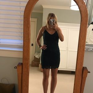 Topshop Dresses - green fitted lace body con dress from topshop Topshop Dresses - green fitted lace body con dress from topshop